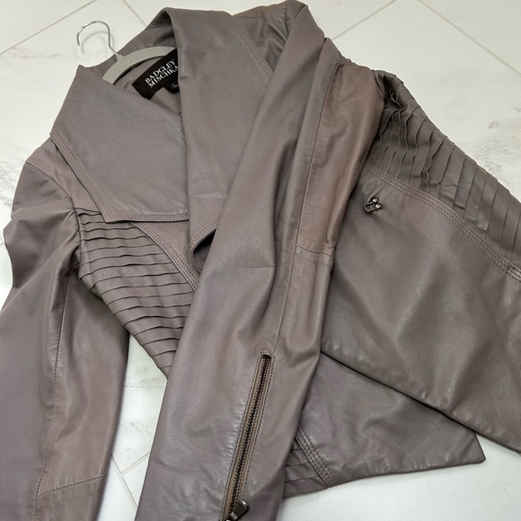 Vintage BADGLEY MISCHKA waterfall leather jacket - Picture 5 of 16